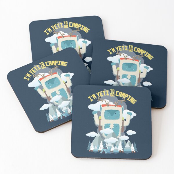 Item preview, Yeti to go camping designed and sold by Give Me that Pencil.