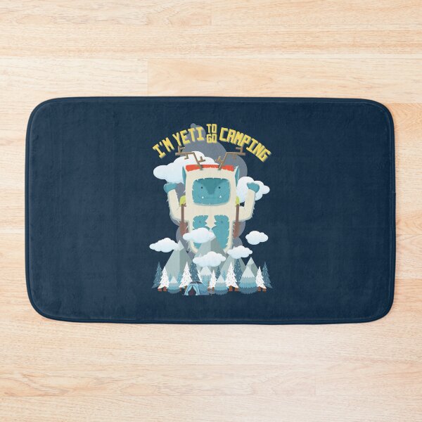Item preview, Yeti to go camping designed and sold by Give Me that Pencil.