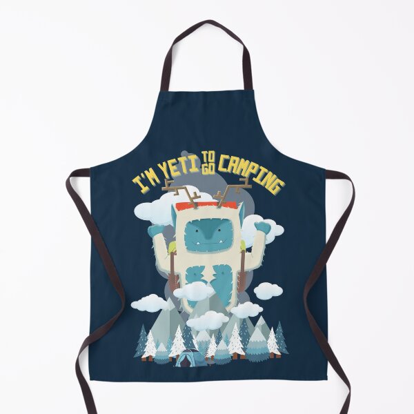 Item preview, Yeti to go camping designed and sold by Give Me that Pencil.