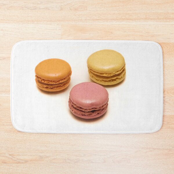 Item preview, three french macaron cookies on white background designed and sold by Stephen Orsillo.