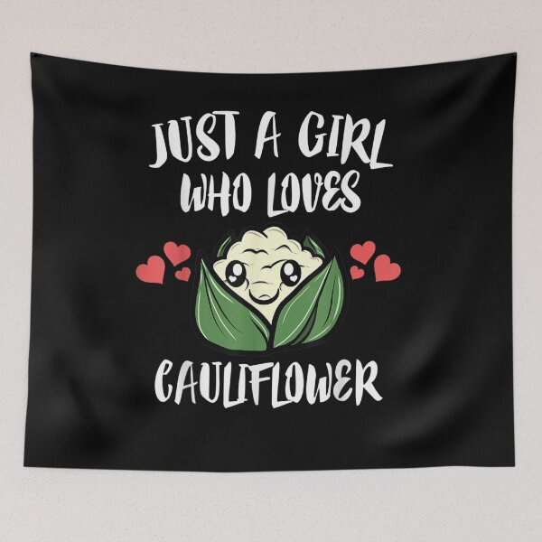 Item preview, Just A Girl Who Loves Cauliflower Vegetables  designed and sold by tashiav.