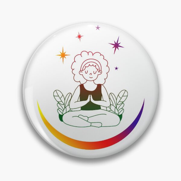 Aperçu de l'œuvre Étoiles de lune de yoga créée et vendue par WorkoutatHome.