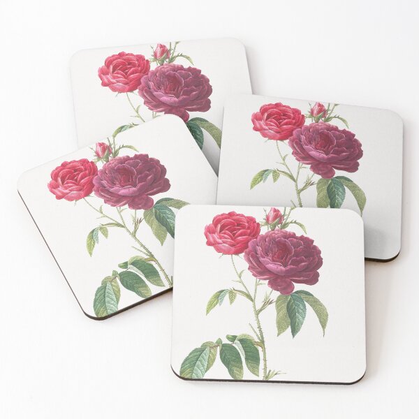 Item preview, Purple French Rose - by Pierre-Joseph Redouté. designed and sold by shencaben.