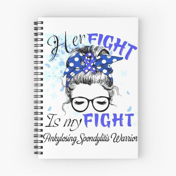 Item preview, Her Fight Is My Fight Ankylosing Spondylitis Warrior designed and sold by rechardtee.