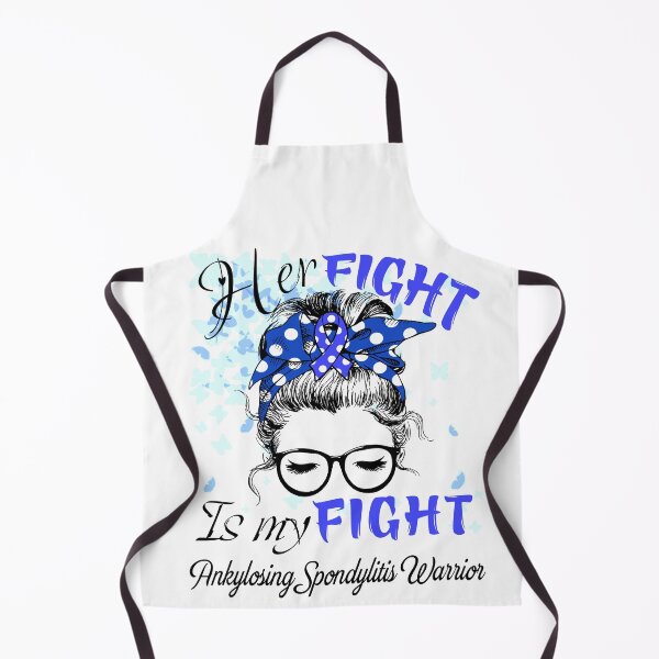 Item preview, Her Fight Is My Fight Ankylosing Spondylitis Warrior designed and sold by rechardtee.