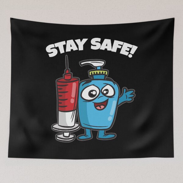 Item preview, Stay Safe Hand Sanitizer For Germophobes designed and sold by Moonpie90.