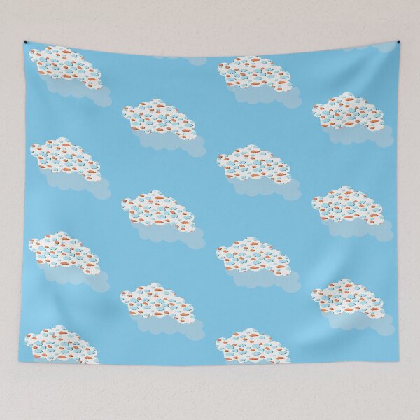 Item preview, Clouds / pattern design / about to rain / cloudy design / simple / clean /neat design designed and sold by GdaySnoopy.