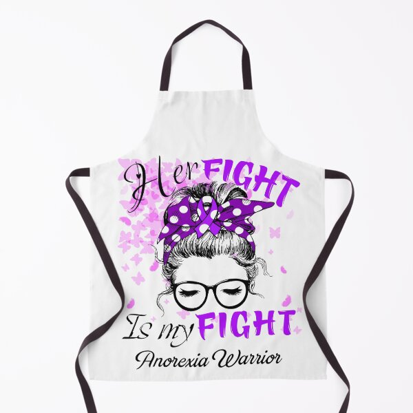 Item preview, Her Fight Is My Fight Anorexia Warrior designed and sold by rechardtee.