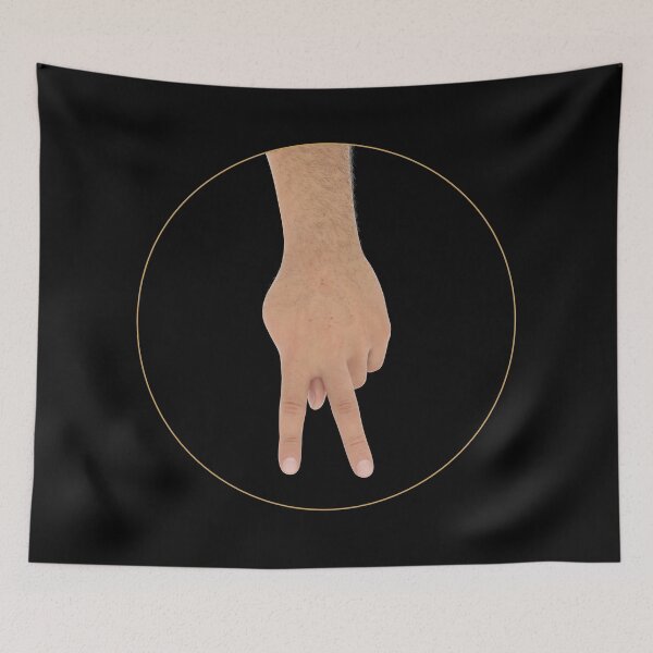 Item preview, Boober Crip Gangster Hand Sign designed and sold by Rap-And-Hip-Hop.