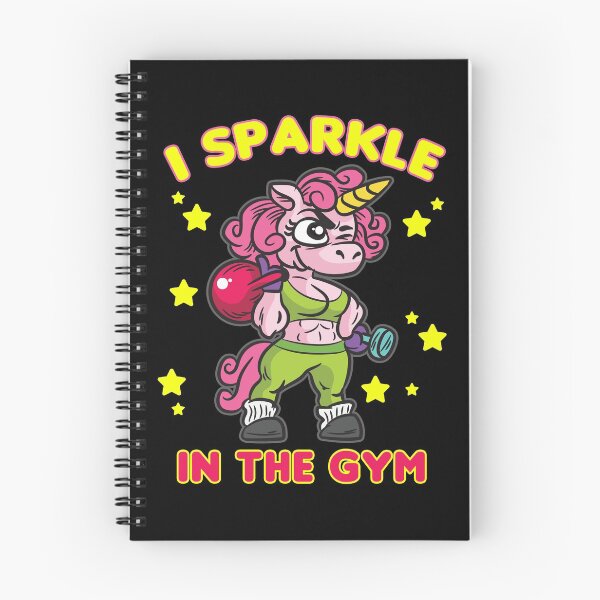 Item preview, I Sparkle in The Gym Female Workout Motivation designed and sold by Moonpie90.