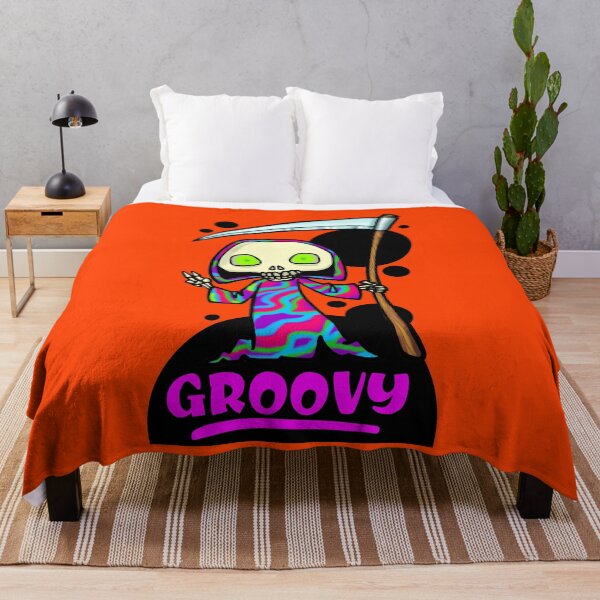Item preview, psychedelic grim reaper  designed and sold by sandpiperstudio.