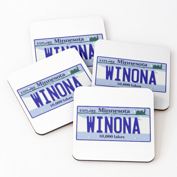 Item preview, Winona License Plate designed and sold by Decal Mania.