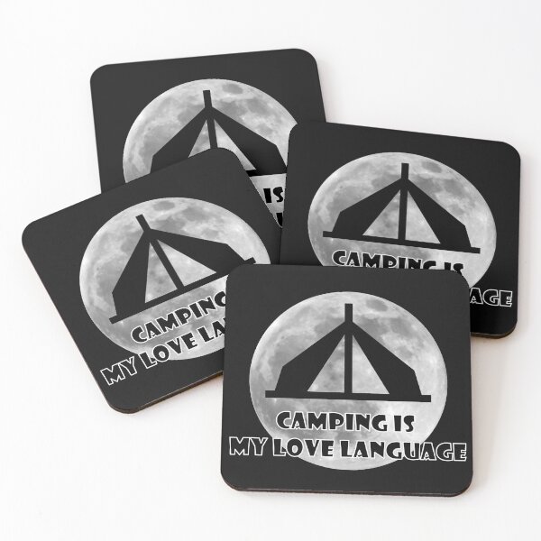 Item preview, camping is my love language  designed and sold by amanish2.