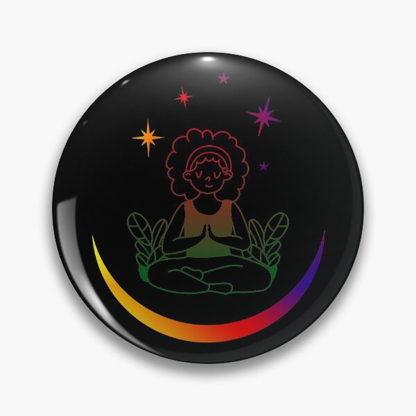 Item preview, Estrellas de la luna de yoga 2 designed and sold by WorkoutatHome.
