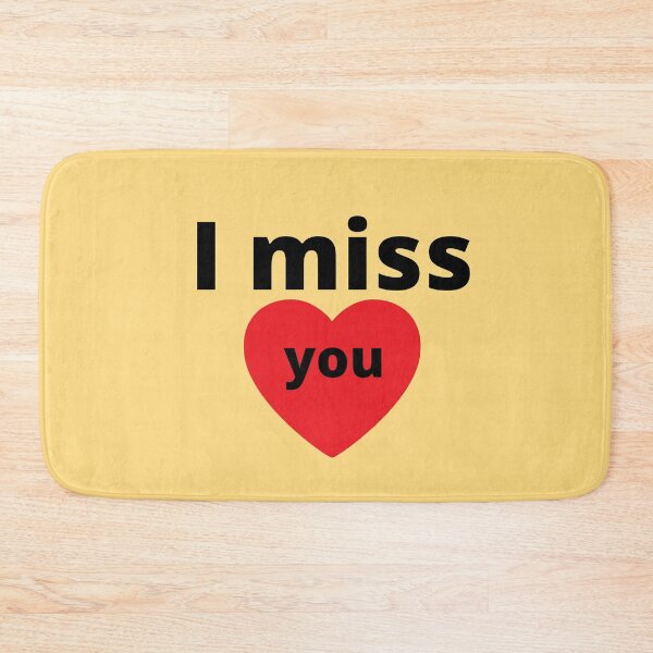 Item preview, The bed misses us, expressive design designed and sold by RadBmd.