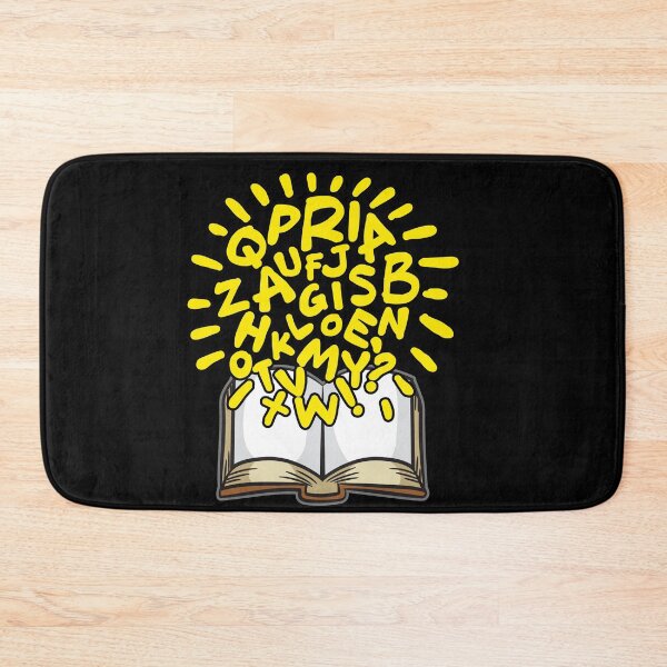 Item preview, Book Lover Reading Alphabet Books designed and sold by Moonpie90.
