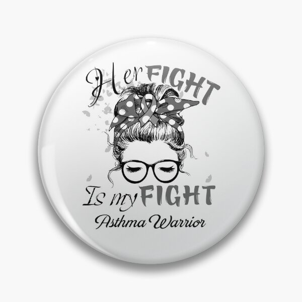 Item preview, Her Fight Is My Fight Asthma Warrior designed and sold by rechardtee.