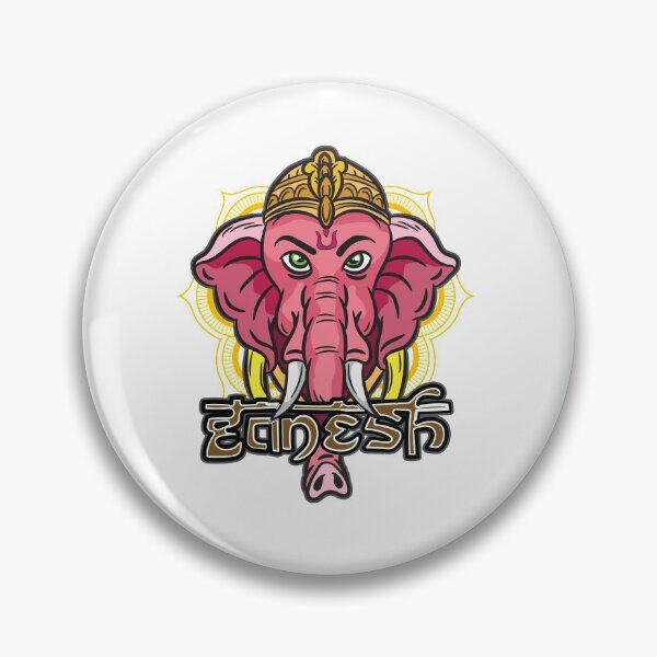 Item preview, Ganesha Indian Hindu God Elephant for Hindus designed and sold by Moonpie90.
