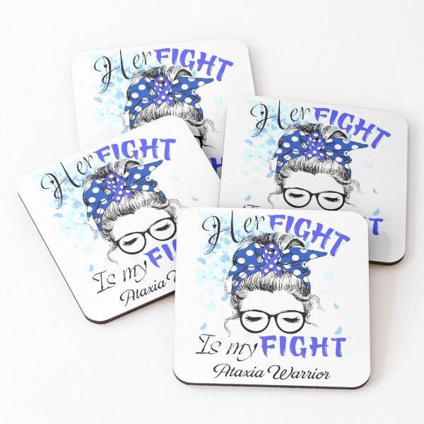 Item preview, Her Fight Is My Fight Ataxia Warrior designed and sold by rechardtee.