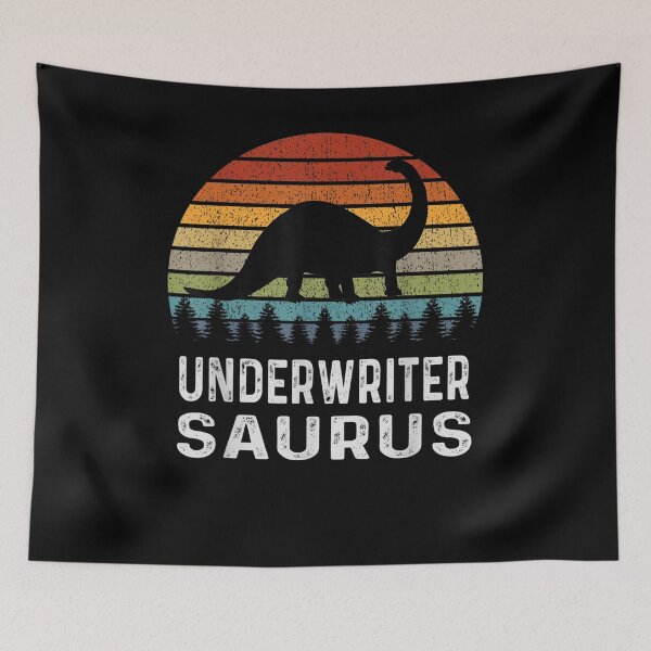 Item preview, Mortgage Loan Officer Underwriter Saurus Funny Underwriting  designed and sold by tashiav.
