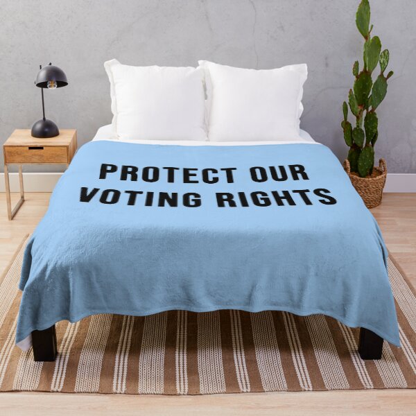 Item preview, PROTECT OUR VOTING RIGHTS Equality Democracy Civil Rights designed and sold by LoveAndDefiance.