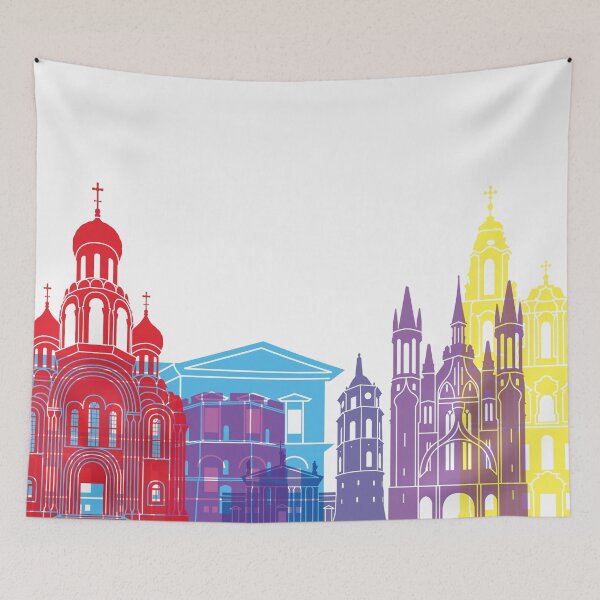 Item preview, Vilnius skyline pop designed and sold by paulrommer.