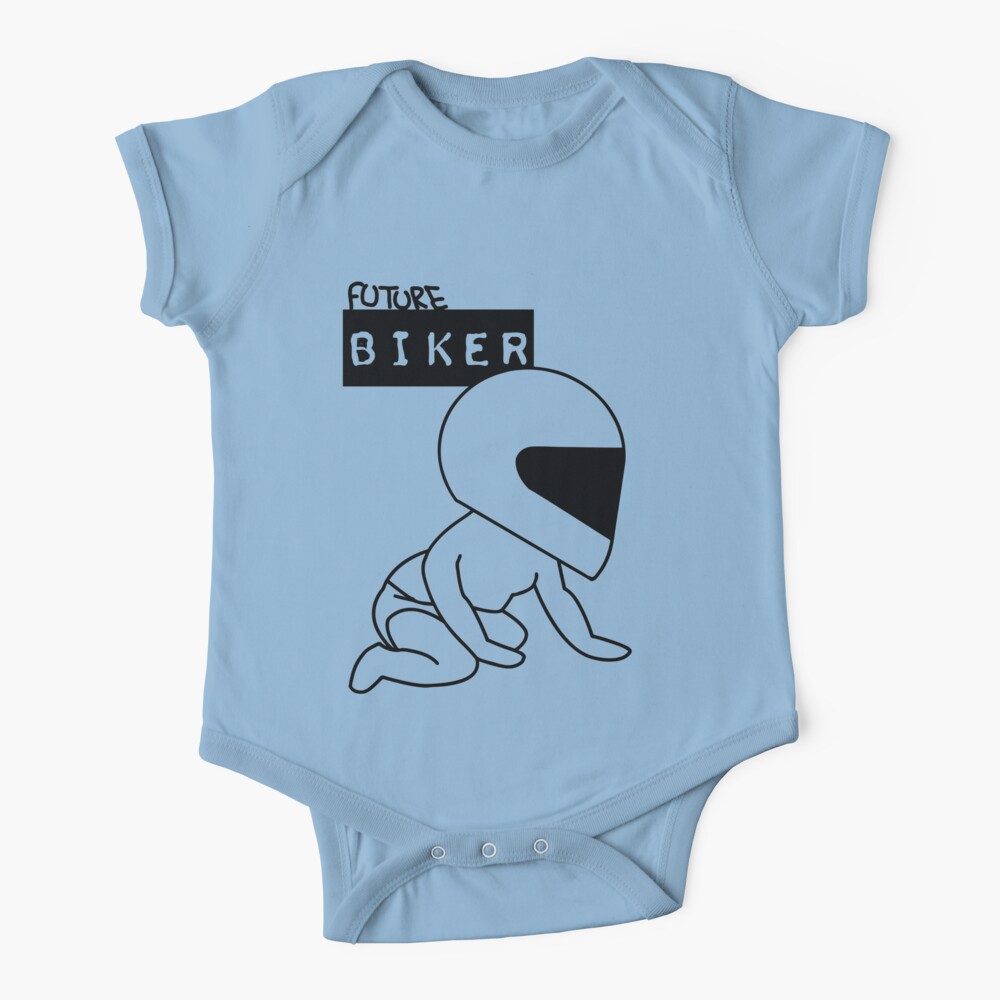 Bodysuit for biker or biker baby-born to be a biker-biker-gift for biker  babies. Short Sleeve Long Sleeve Original Designs Baby Suit