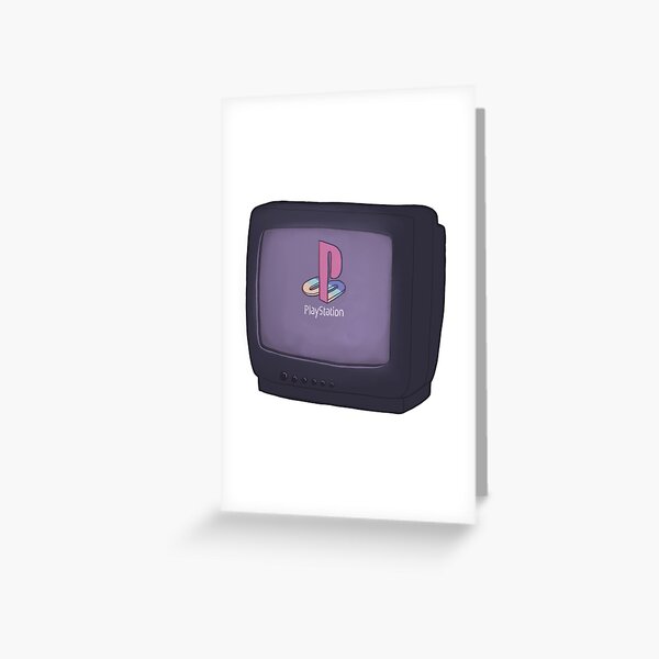 Tube TV  Greeting Card