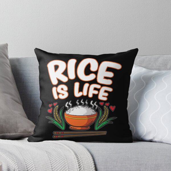Item preview, Rice Is Life Indian Chinese Filipino Humor designed and sold by Moonpie90.
