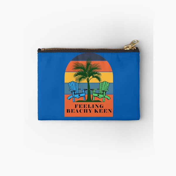 Item preview, Feeling Beachy Keen - Beach Chairs Palm Tree Blue BG designed and sold by KeysTreasures.