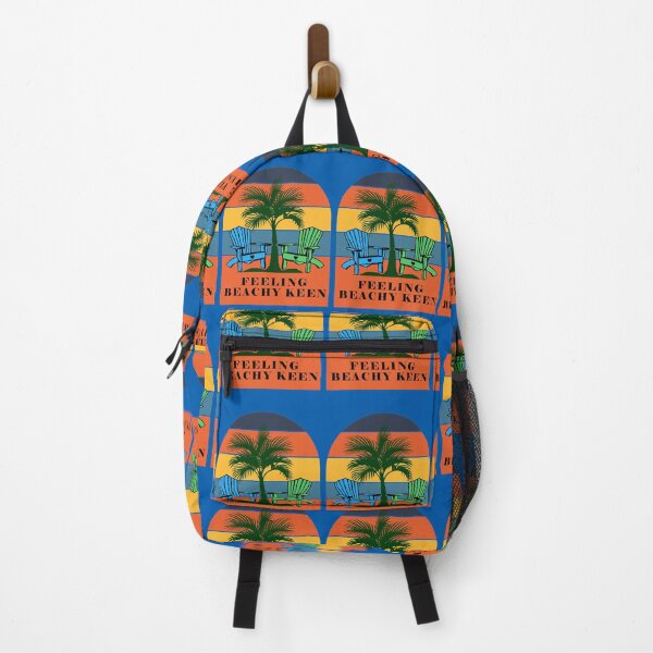 Item preview, Feeling Beachy Keen - Beach Chairs Palm Tree Blue BG designed and sold by KeysTreasures.
