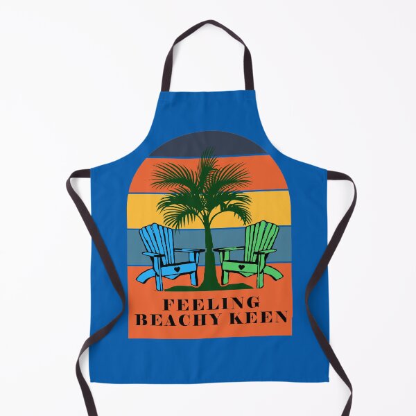 Item preview, Feeling Beachy Keen - Beach Chairs Palm Tree Blue BG designed and sold by KeysTreasures.