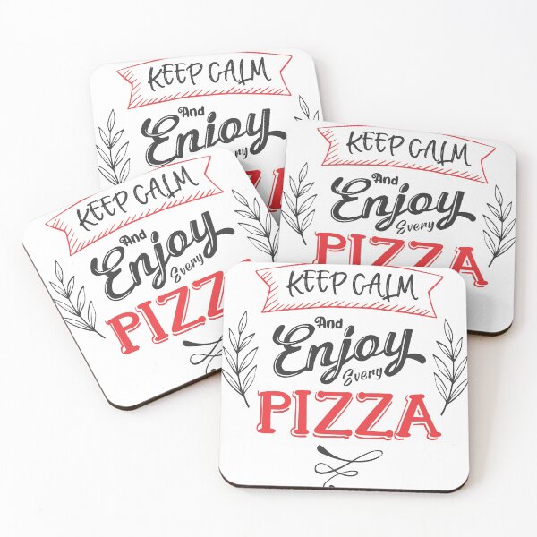 Item preview, Keep calm and enjoy every pizza designed and sold by inkframe.