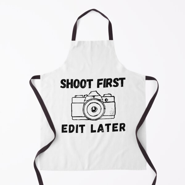 Item preview, Shoot First Edit Later designed and sold by FrogFireStudios.