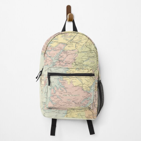 Item preview, Old Scotland Map (1912) Vintage Scottish Atlas designed and sold by BravuraMedia.