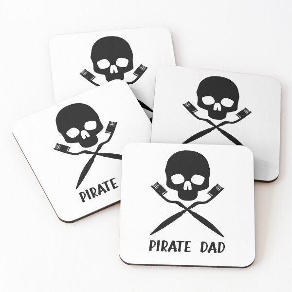 Item preview, Pirate Dad Custome Toothbrush - Dad designed and sold by birdo-art.
