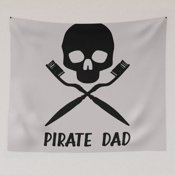 Item preview, Pirate Dad Custome Toothbrush - Dad designed and sold by birdo-art.