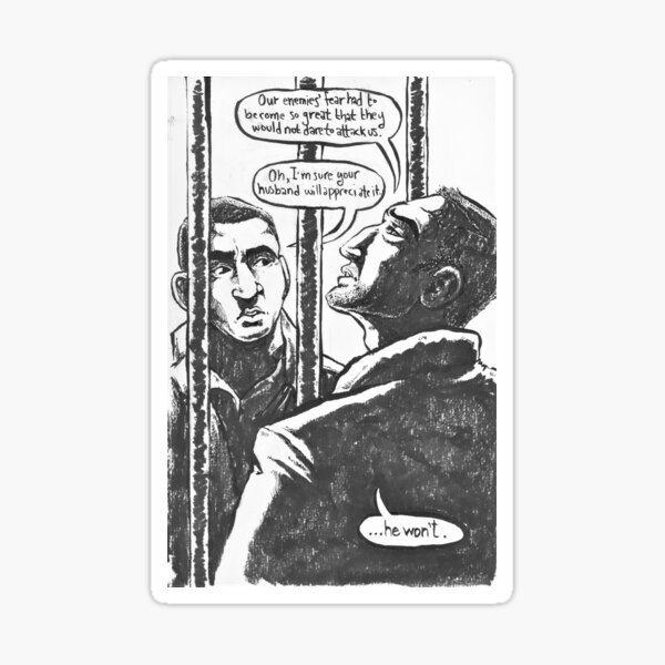 he won’t. Sticker