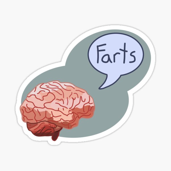 Item preview, Brain Farts designed and sold by Screaming-Frog.
