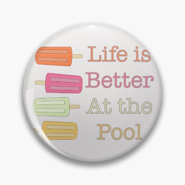 Item preview, Life is Better at the Pool  designed and sold by smoochugs.