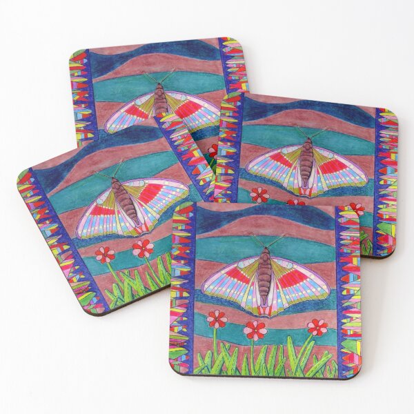 Item preview, 560 - BUTTERFLY DESIGN - DAVE EDWARDS - COLOURED PENCILS - 2021 designed and sold by BLYTHART.