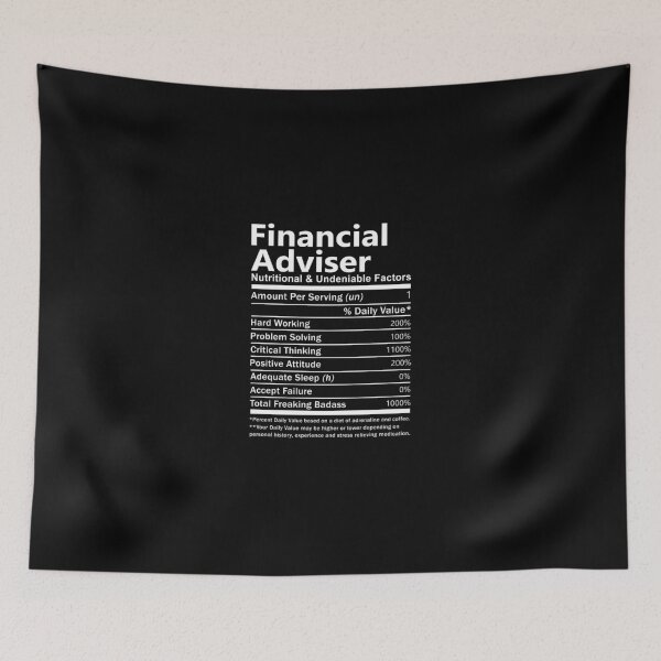 Item preview, Financial Adviser T Shirt - Nutritional And Undeniable Factors Gift Item Tee designed and sold by artwigse.