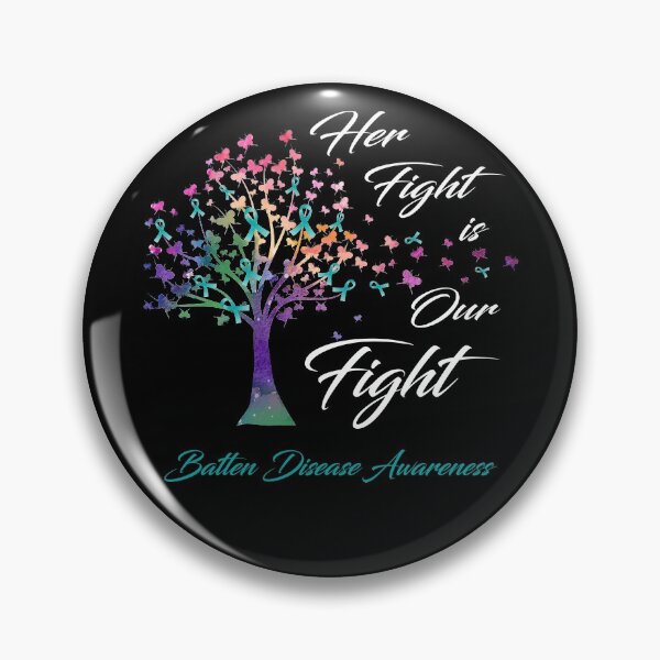 Item preview, Her Fight Is Our Fight Batten Disease Awareness designed and sold by Gillosina.