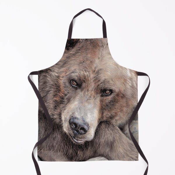 Item preview, Grizzly Bear realistic drawing designed and sold by Tricia Newton.
