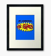 Scott Pilgrim VS The World - Bi- Curious...I'm Bi- Furious Framed Print