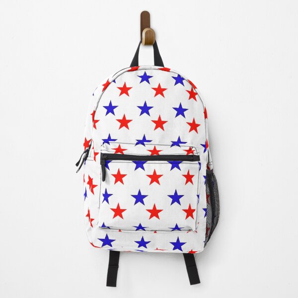 Item preview, Red & Blue Stars Pattern designed and sold by artistoutfitter.