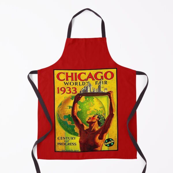 Item preview, CHICAGO : Vintage 1933 Worlds Fair Advertising Print designed and sold by posterbobs.