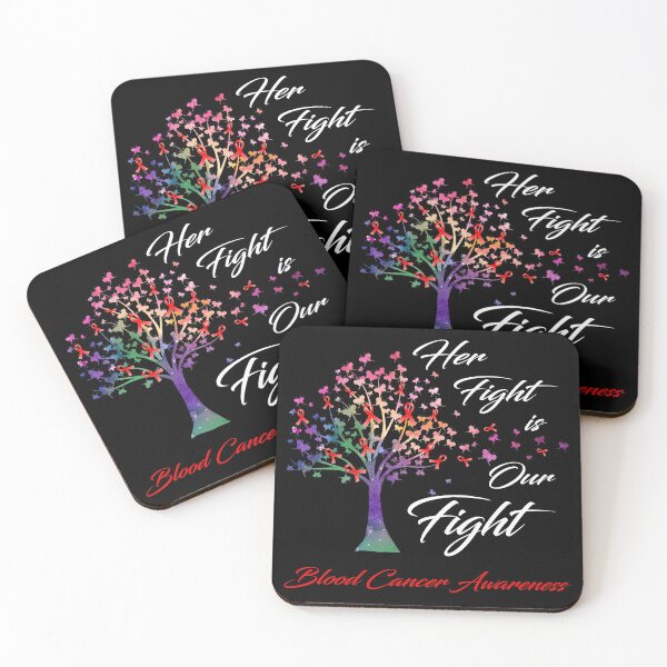 Item preview, Her Fight Is Our Fight Blood Cancer Awareness designed and sold by Gillosina.