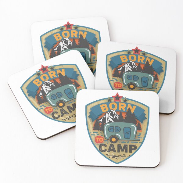 Item preview, BORN to CAMP designed and sold by Jandsgraphics.