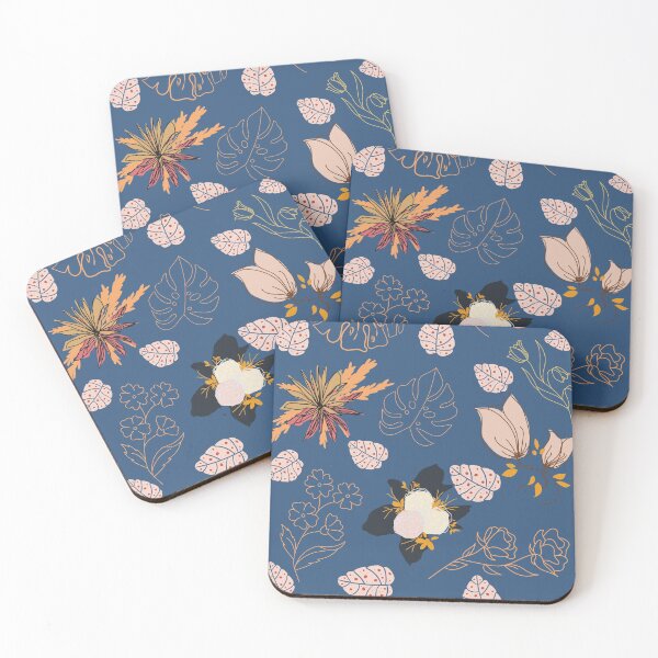 Item preview, Flower Explosion Dark Blue designed and sold by FMJ1.